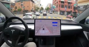 Raw 1x: Union Square on Tesla Autopilot FSD Beta 9