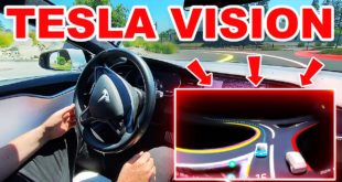 Tesla Vision in FSD Beta 9 Traffic Test