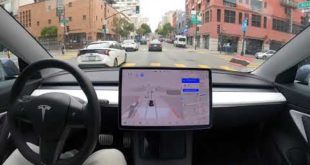 Union Square on Tesla Autopilot FSD Beta 9