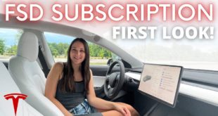 First Look at Tesla's Full Self Driving Subscription!