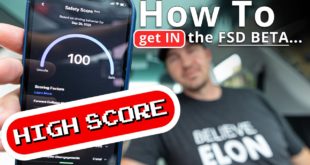 Tesla Beta Button – How To Get A 'GOOD DRIVER' Safety Score