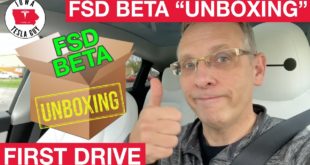 Full Self Driving (FSD) Beta "Unboxing" – First Drive