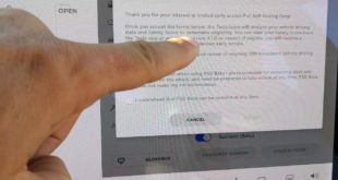 Tesla FSD beta button for autopilot – first look