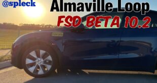 Almaville Loop – FSD Beta 10.2 – 2021.32.25 – Tesla Vision AutoPilot – NO RADAR