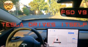 Perfect Tesla FSD V9 Drive, 0 Interventions!!! 💯