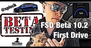 FSD Beta 10.2 First Drive – 2021.32.25 – Tesla Vision AutoPilot – NO RADAR