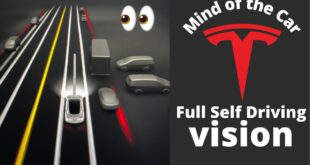Tesla FSDBETA v9 Mind of the Car (pure vision drive)