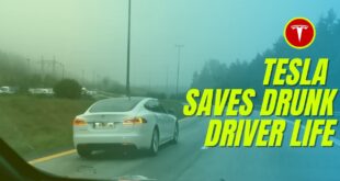 Tesla Autopilot Saves Drunk Driver Life