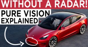 How does Tesla's new AUTOPILOT work with no radar? (PURE VISION)