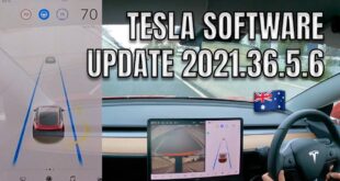TESLA SOFTWARE UPDATE 2021.36.5.6 Release Notes Autopilot Test Drive
