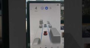 Tesla Autopilot is crazy #shorts #Tesla