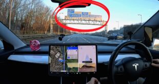 Can Tesla Autopilot execute a motorway change – NO INTERVENTION! UK
