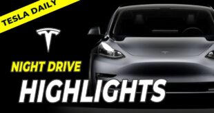 10 Highlights – FSD Beta Night Drive (Version 10.0.1)