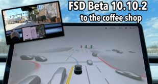 Tesla FSD Beta 10.10.2 – still issues going a couple miles to the coffee shop