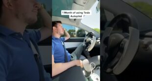 Tesla Autopilot experience #shorts #tesla