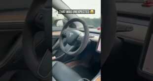 Tesla autopilot feature went wrong #shorts
