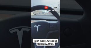 Tesla Model 3 Autopilot – Tesla Living #Shorts
