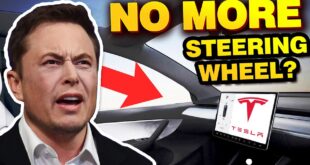Tesla Time News – No More Steering Wheel?