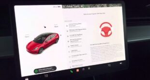 How to turn on the automatic blind spot camera in the Tesla Holiday Update FSD Beta 10.8