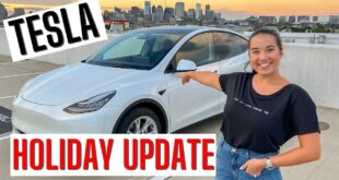 Tesla Holiday Software Update 2021.44.25 – Edit Waypoints, Tesla Blindspot Camera, New Tesla Feature