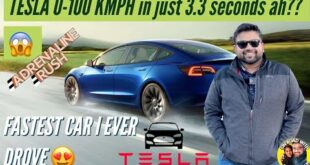 0-100 KMPH IN 3.3 SECS | Semma Adrenaline Rush | TESLA Autopilot Feature & Light Show | Siva Sharan