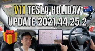 TESLA SOFTWARE UPDATE 2021.44.25.2 TESLA HOLIDAY UPDATE 2021 V11 Recap