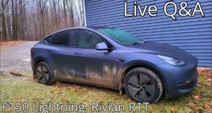 Ford F150 Lightning, Rivian R1T, Tesla Stock Q&A Live Stream | Grounded Episode 26!