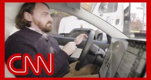 CNN tests Tesla's 'full self-driving' mode
