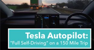 Tesla Autopilot: "Full Self-Driving" on a 150 Mile Trip to London (v10.2 – 2021.36.5.8)