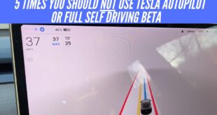 5 Times You Should NOT use Tesla Autopilot Or FSD Beta!