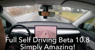 Tesla Full Self Driving On Local Roads is AMAZING!  FSD Beta 10.8
