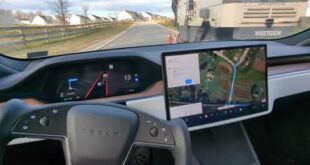 Tesla Full Self Drive Beta vs Obstacle that Autopilot Would Have Hit