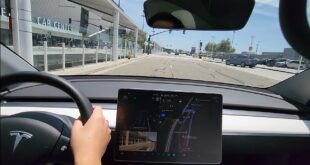 2022 Long Range Tesla Model Y FSD Full Self Driving Beta Test Drive Home from San Jose Airport