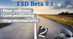 Tesla Autopilot video testing FSD Beta 9.1 Pt.2 Near accidents on dashcam Tesla Vision