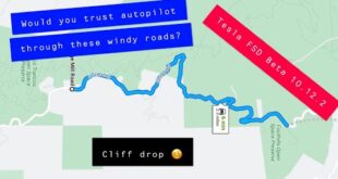 Would you trust Tesla driving you through narrow mountain roads? // FSD Beta 10.12.2 (v2022.12.3.2)
