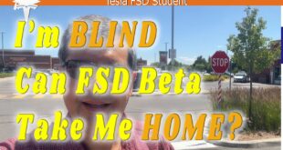 Can Tesla FSD Beta drive a BLIND person home?