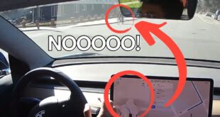 Tesla Autopilot Sees a Bike & Tries Going Through It (FSD Beta 10.10)