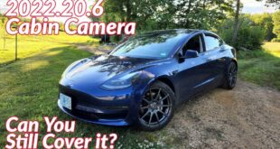 Tesla 2022.20.6 – Cabin Camera & Autopilot: Can You Still Cover It?