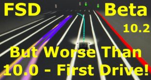 Tesla FSD Beta 10.2 – Better than 10.1 – First Drive!