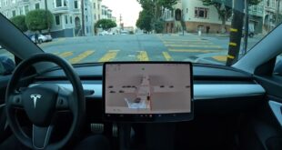 Palace of Fine Arts on Tesla Full Self-Driving Beta 10.69.1