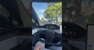 How did Tesla’s autopilot handle this maneuver? @evilplaid