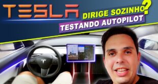 Tesla dirige sozinho? Testando esse Autopilot de verdade!
