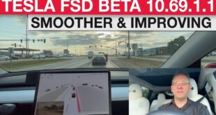 Tesla FSD Beta 10.69.1.1 – More swagger but still makes questionable decisions…
