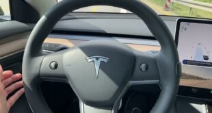 Tesla Autopilot/ FSD (nicht US-Beta) in Europa: Abfahrt durch etwas schwierigere Baustelle