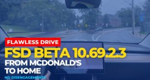 Tesla FSD Beta 10.69.2.3 – From McDonald's to Home – No disengagements – FLAWLESS DRIVE