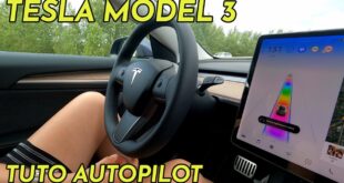 Tesla Model 3 : fonctionnement autopilot de base