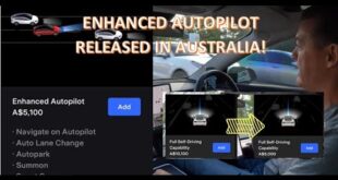 ENHANCED AUTOPILOT FINALLY RELEASED IN AUSTRALIA