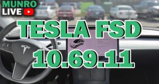 Tesla's Full Self-Driving Beta Version 10.69 – Nice