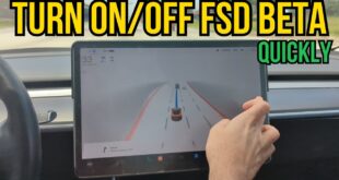How to Turn On/Off Tesla FSD Beta Quickly
