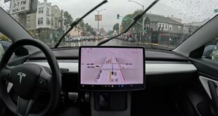 Raw 1x: Tesla Full Self-Driving Beta 10.69.3.1 in the Rain in San Francisco